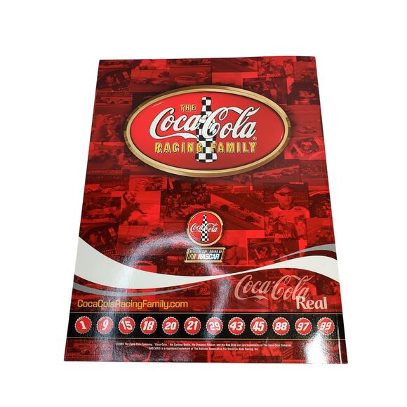 NASCAR May 2003 Coca-Cola 600 Lowes Motor Speedway Program Poster Protector - Picture 6 of 12